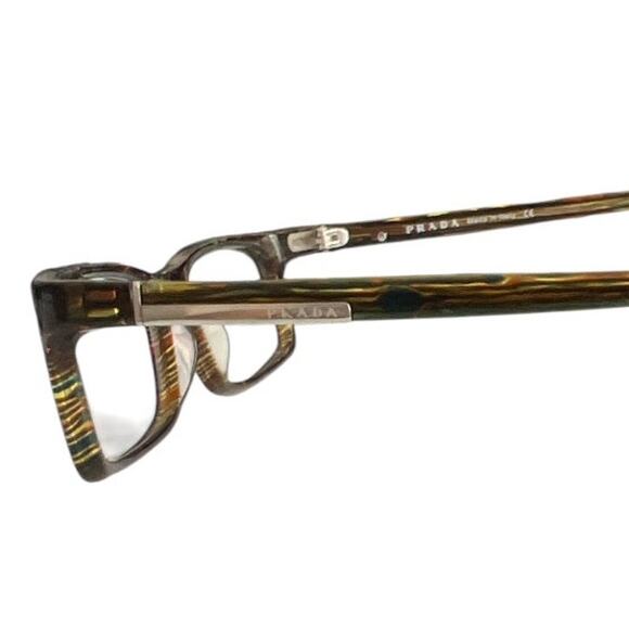 PRADA VRPR 10G Green Eyeglass Frame, 52-16-135 - Picture 4 of 8